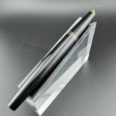 Montblanc Classic No. 310 Black Resin Fountain Pen Steel Extra Fine Nib