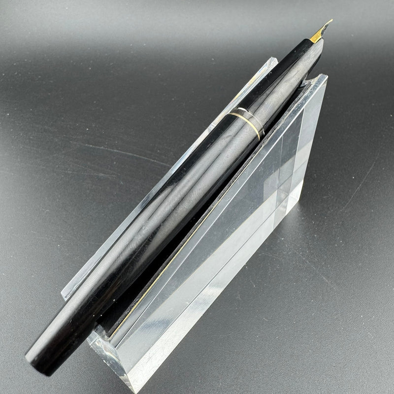 Montblanc Classic No. 310 Black Resin Fountain Pen Steel Extra Fine Nib