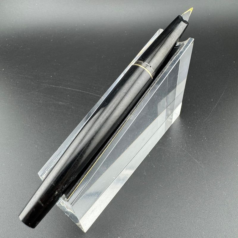 Montblanc Classic No. 310 Black Resin Fountain Pen Steel Extra Fine Nib