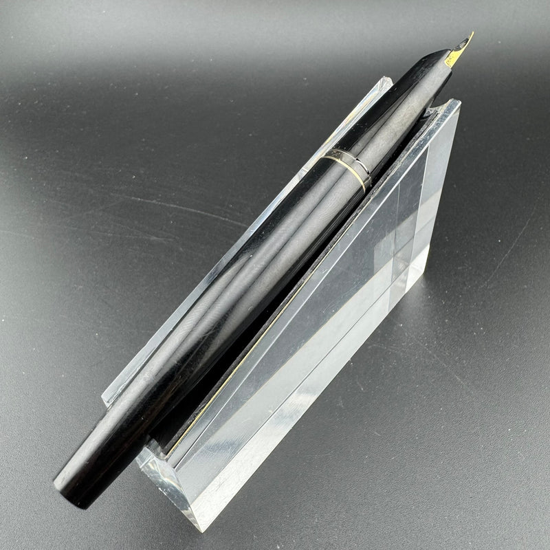 Montblanc Classic No. 310 Black Resin Fountain Pen Steel Extra Fine Nib