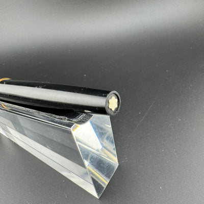 Montblanc Classic No. 310 Black Resin Fountain Pen Steel Extra Fine Nib