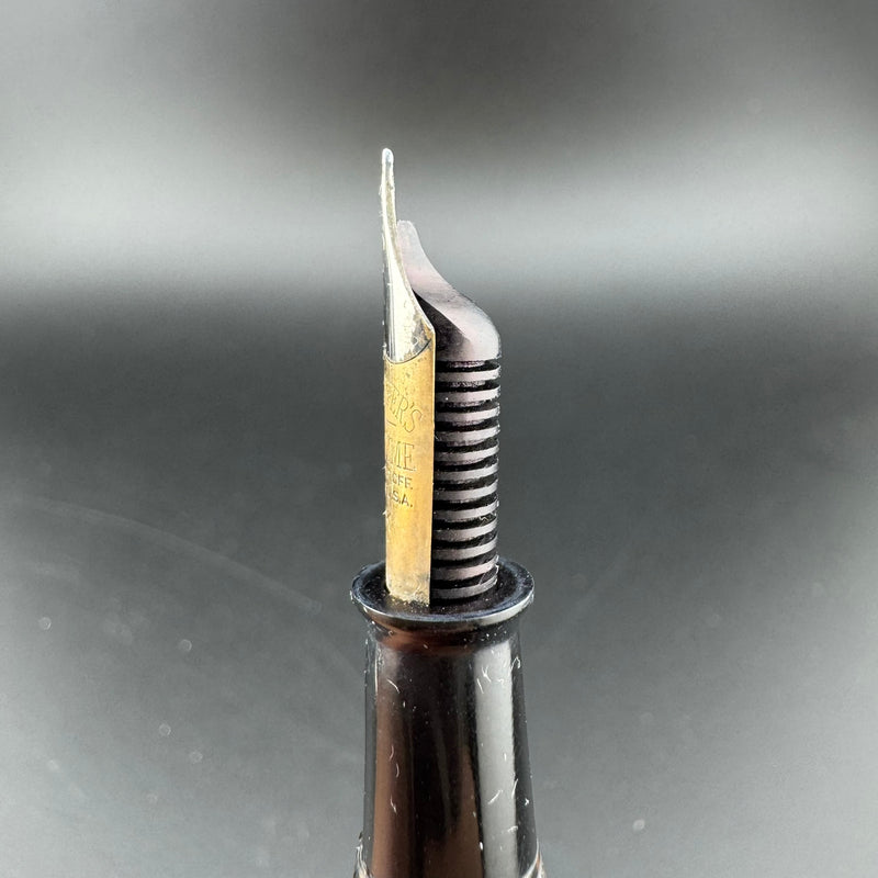 Sheaffer Balance Lifetime Full Size Fountain Pen 14K Gold Fine Nib Unrestored