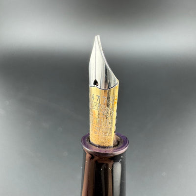 Sheaffer Lifetime Balance Short Fountain Pen 14K Gold Med Nib Unrestored