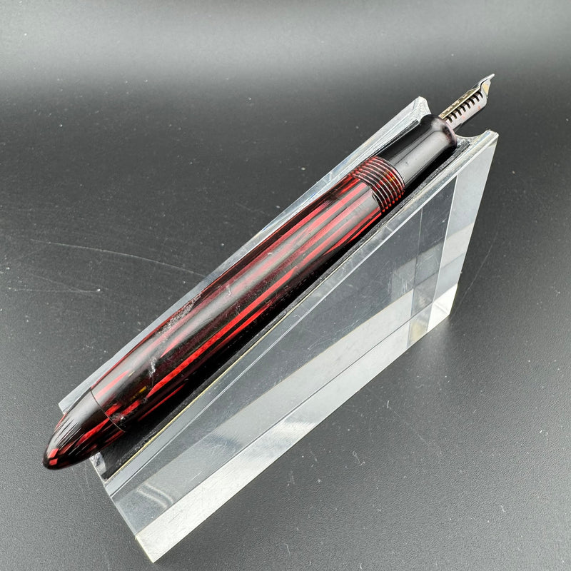 Sheaffer Lifetime Balance Short Fountain Pen 14K Gold Med Nib Unrestored
