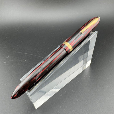 Sheaffer Lifetime Balance Short Fountain Pen 14K Gold Med Nib Unrestored