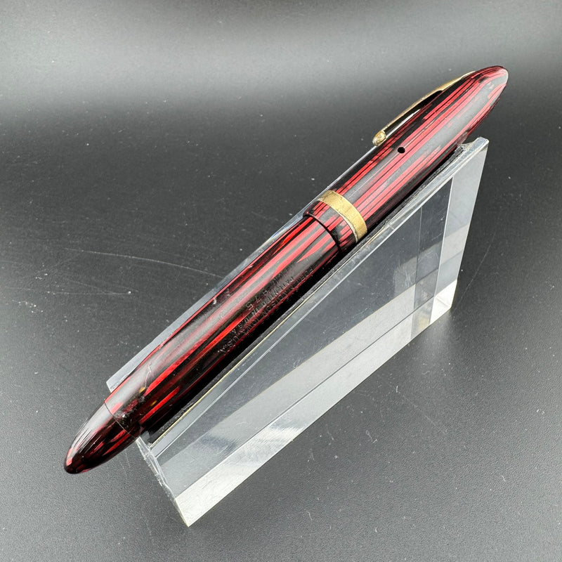 Sheaffer Lifetime Balance Short Fountain Pen 14K Gold Med Nib Unrestored