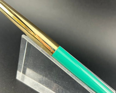 Sailor Teal and Gold Fountain Pen w/ 14K Gold nib