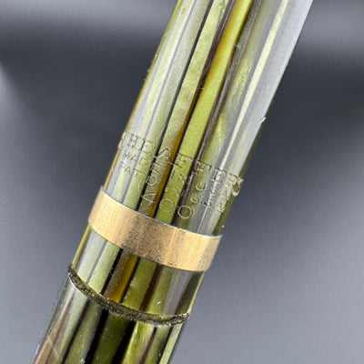 Sheaffer Balance 400 Green Striated Mechanical Twist Pencil