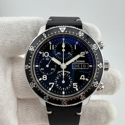 Sinn 103 REF. 103.B.SA.AUTO Men's Automatic Chronograph Watch w/Box
