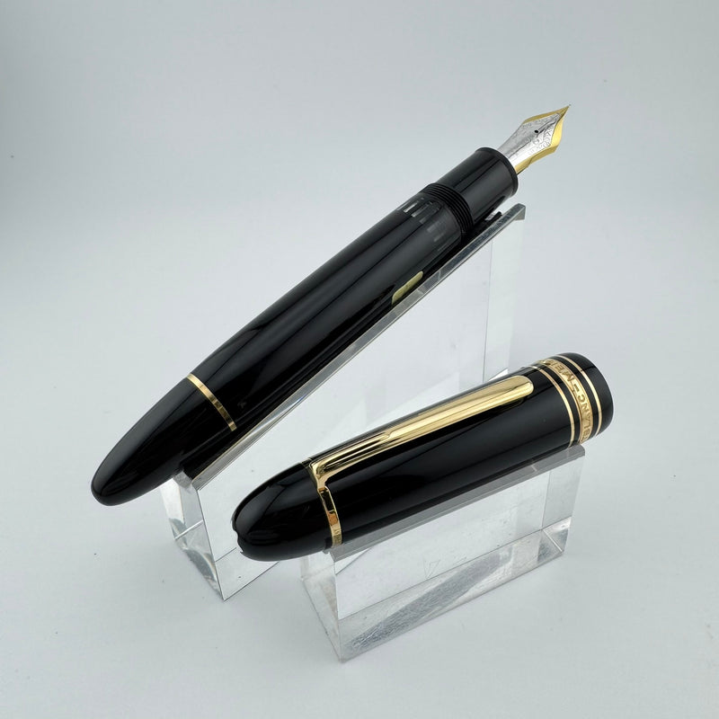 Montblanc Meisterstück No. 149 Fountain Pen 18K Gold Extra-Fine Nib Serviced