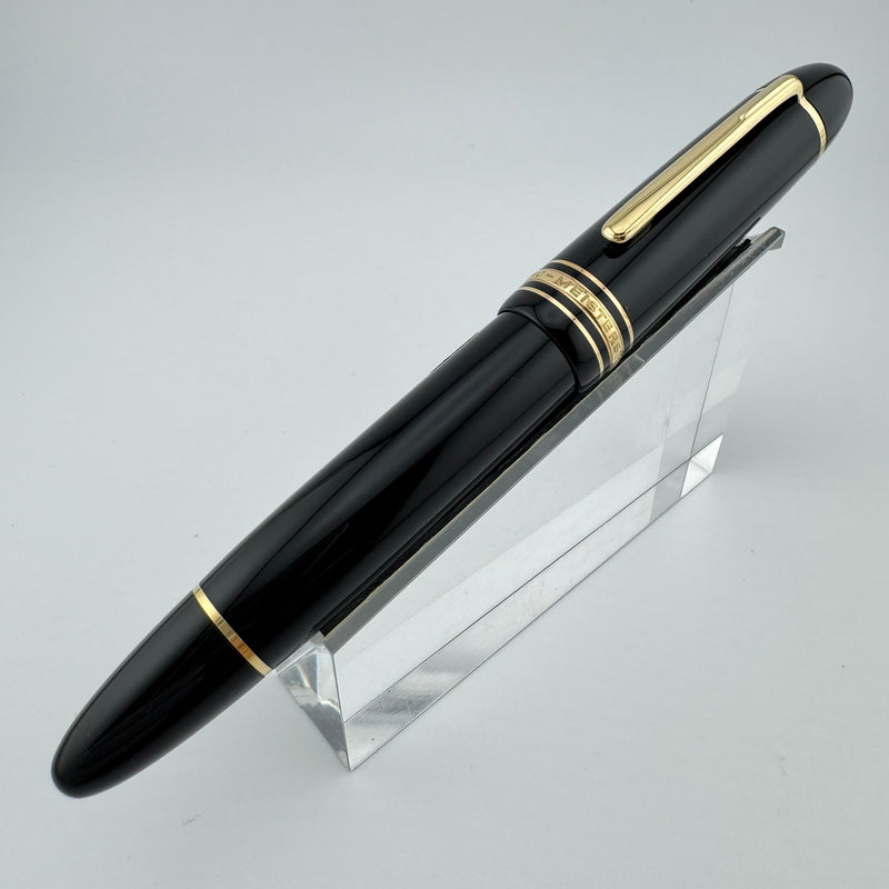 Montblanc Meisterstück No. 149 Fountain Pen 18K Gold Extra-Fine Nib Serviced