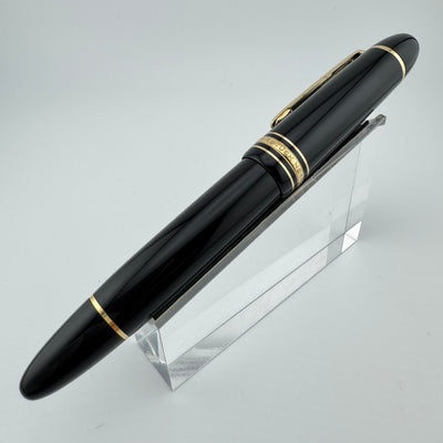 Montblanc Meisterstück No. 149 Fountain Pen 18K Gold Extra-Fine Nib Serviced