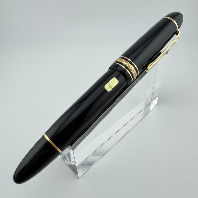 Montblanc Meisterstück No. 149 Fountain Pen 18K Gold Extra-Fine Nib Serviced