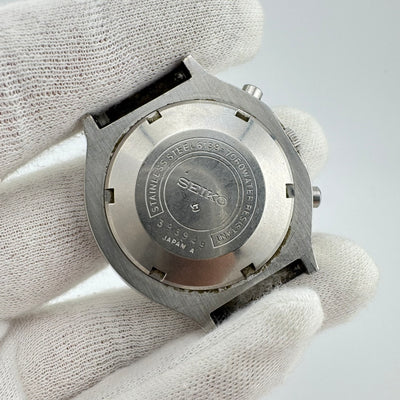 Seiko 5 Sports Speed-Timer Ref. 6139-7060 Gold Dial Chronograph Watch NR