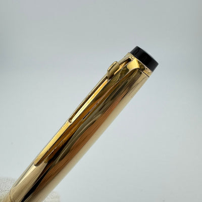 Montblanc No. 88 Rolled Gold Pinstripe Lever Switch Ballpoint Pen