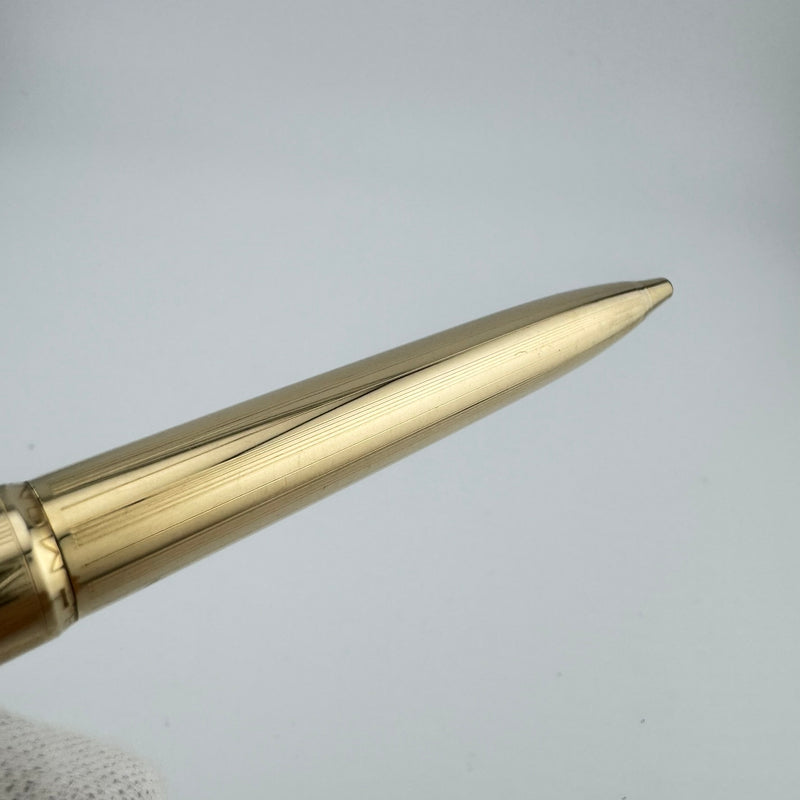 Montblanc No. 88 Rolled Gold Pinstripe Lever Switch Ballpoint Pen