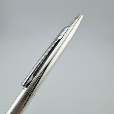 Tiffany & Co. Signed Cross 925 Sterling Silver Twist Ballpoint Pen
