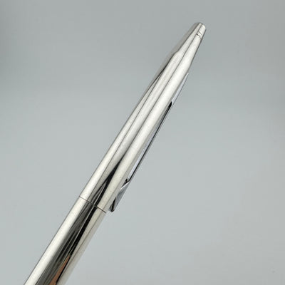 Tiffany & Co. Signed Cross 925 Sterling Silver Twist Ballpoint Pen