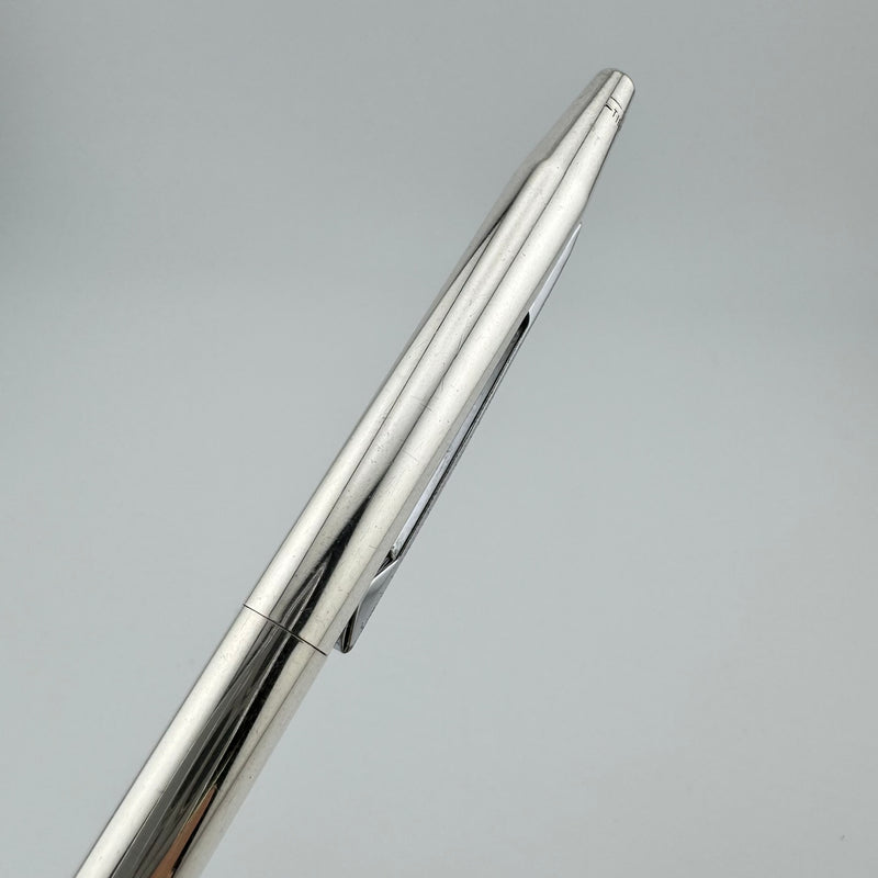 Tiffany & Co. Signed Cross 925 Sterling Silver Twist Ballpoint Pen