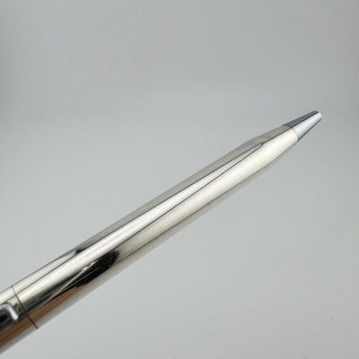Tiffany & Co. Signed Cross 925 Sterling Silver Twist Ballpoint Pen