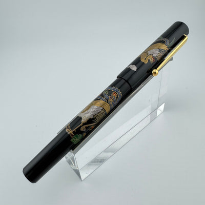 Pilot Emperor's Enthronement Commemoration Maki-e Fountain Pen Phoenix Limited 18K Gold Medium nib with box and Ink well