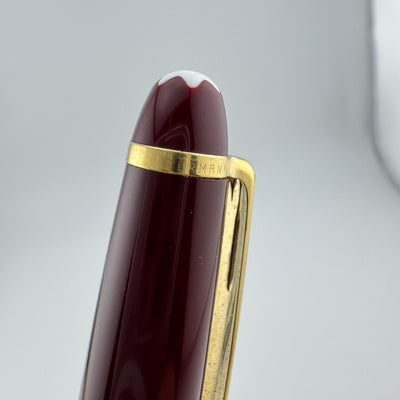 Montblanc Meisterstück No. 144 Burgundy Classique Fountain Pen 14K Gold Fine Nib