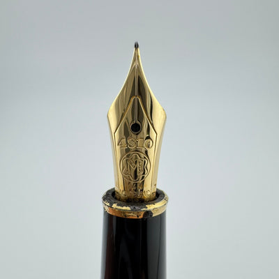 Montblanc Meisterstück No. 144 Classique Fountain Pen 14K Gold Extra-Fine Nib