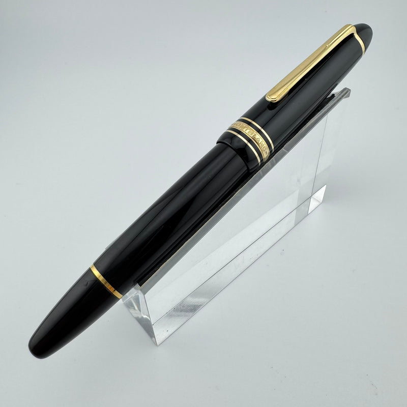 Montblanc Meisterstück No. 146 Fountain Pen 14K Gold Fine Nib Serviced