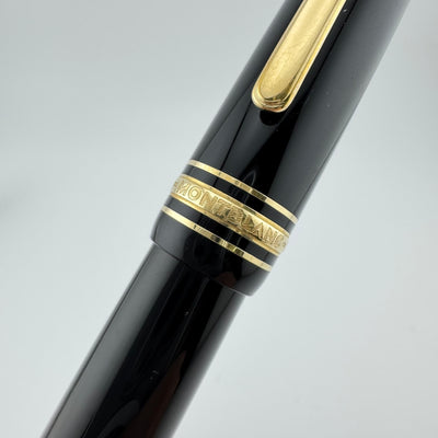 Montblanc Meisterstück No. 146 Fountain Pen 14K Gold Fine Nib Serviced