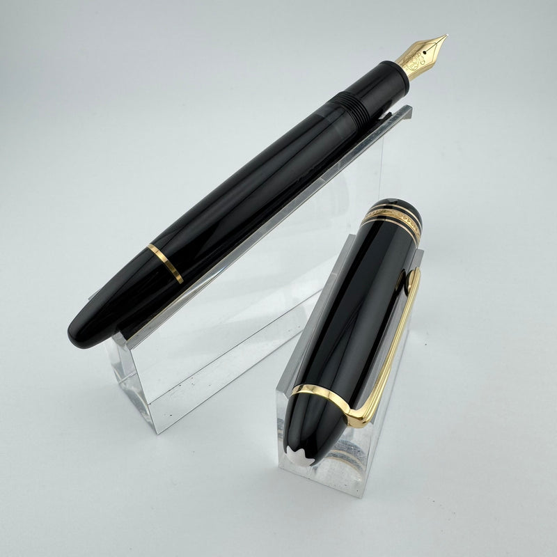 Montblanc Meisterstück No. 146 Fountain Pen 14K Gold Fine Nib Serviced
