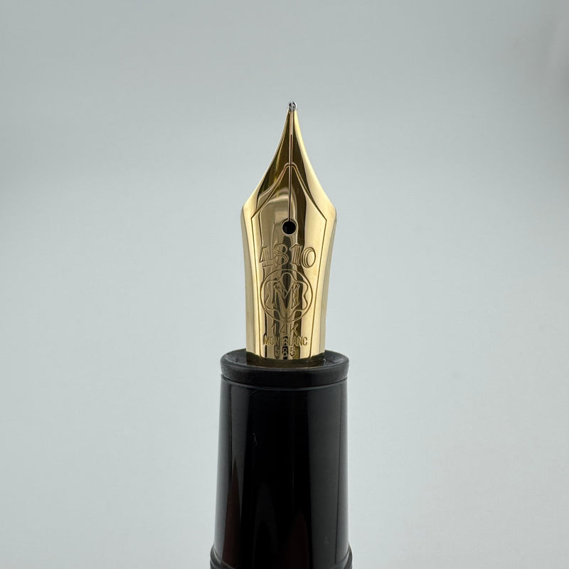 Montblanc Meisterstück No. 146 Fountain Pen 14K Gold Fine Nib Serviced
