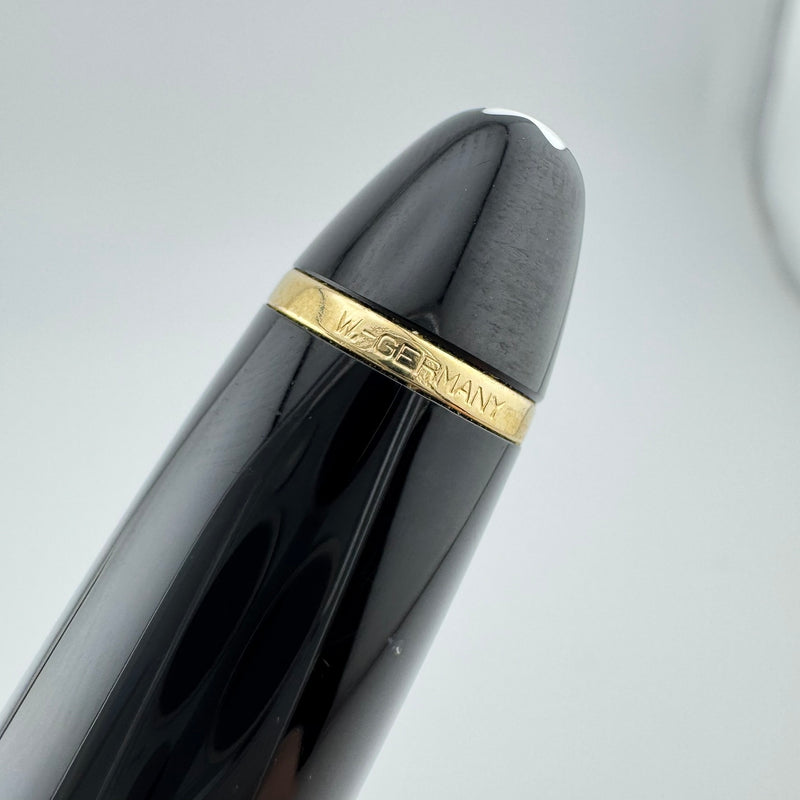 Montblanc Meisterstück No. 146 Fountain Pen 14K Gold Fine Nib Serviced