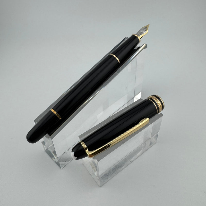 Montblanc Meisterstück No. 144 Classique Fountain Pen 18K Gold Medium Nib