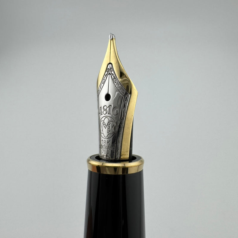 Montblanc Meisterstück No. 144 Classique Fountain Pen 18K Gold Medium Nib