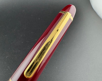 Montblanc Meisterstück No. 145 Bordeaux Classique Fountain Pen 14K Gold F Nib