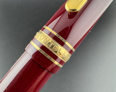 Montblanc Meisterstück No. 145 Bordeaux Classique Fountain Pen 14K Gold F Nib