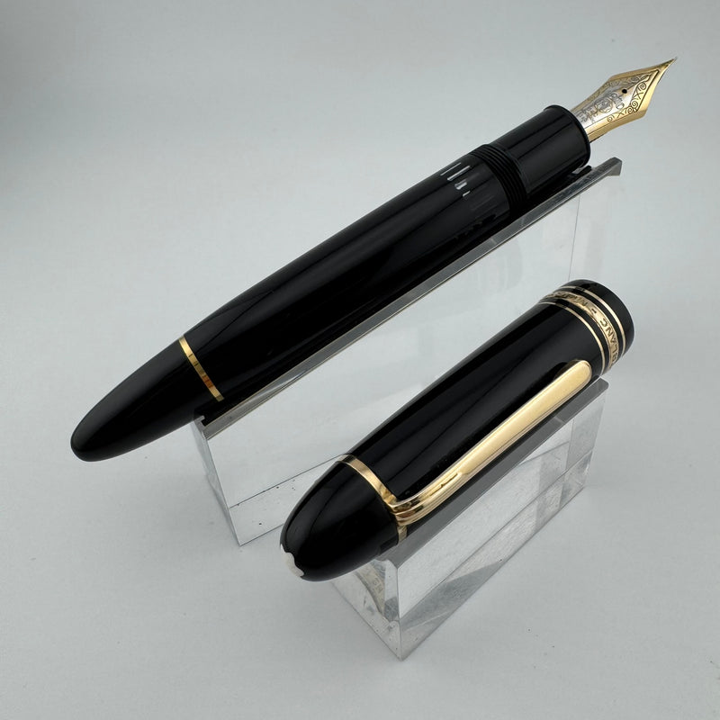Montblanc Meisterstück No. 149 Fountain Pen 14C Gold Extra-Fine Nib Serviced