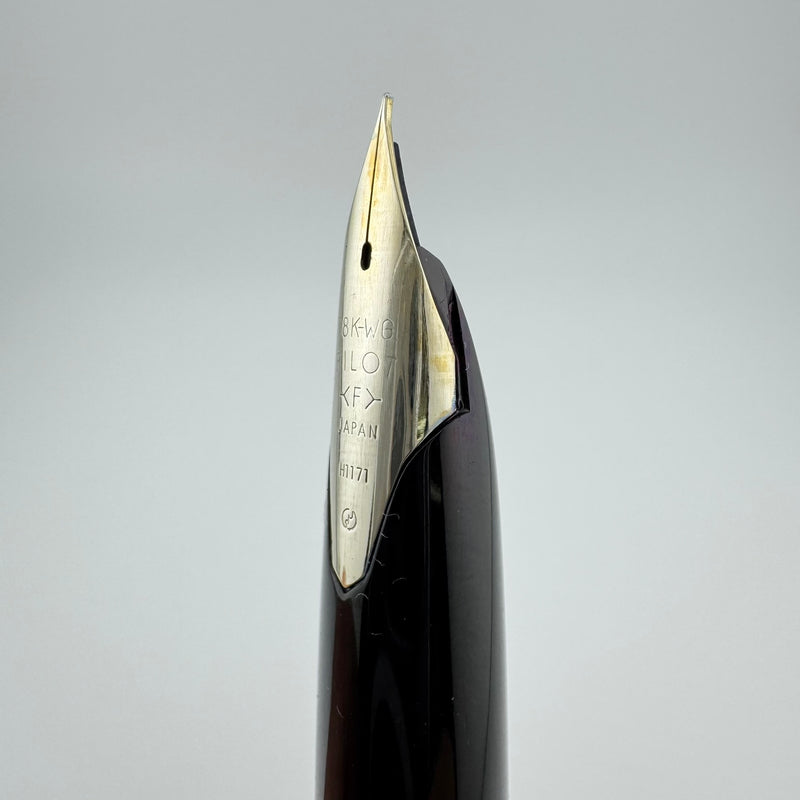 Pilot Custom K-1000SS Sterling Silver Fountain Pen 18K WG Fine Nib