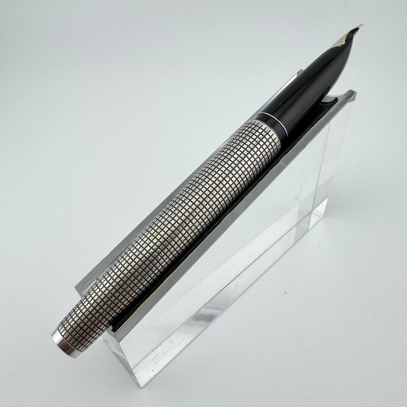 Pilot Custom K-1000SS Sterling Silver Fountain Pen 18K WG Fine Nib