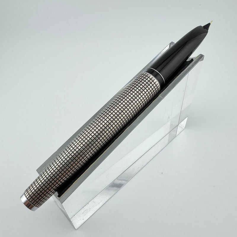 Pilot Custom K-1000SS Sterling Silver Fountain Pen 18K WG Fine Nib
