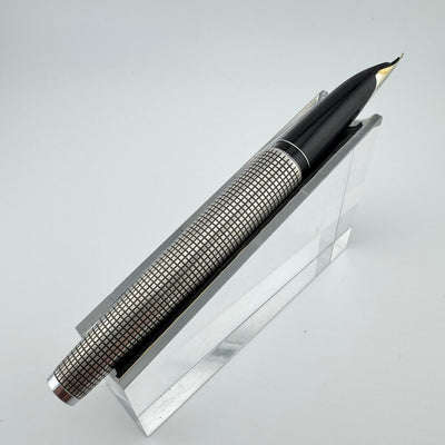 Pilot Custom K-1000SS Sterling Silver Fountain Pen 18K WG Fine Nib