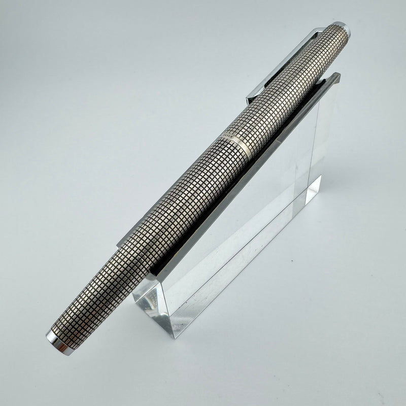 Pilot Custom K-1000SS Sterling Silver Fountain Pen 18K WG Fine Nib