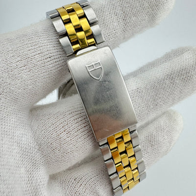 TUDOR Prince Oysterdate Ref. 72033 Two-Tone Diamond Dial Automatic Watch