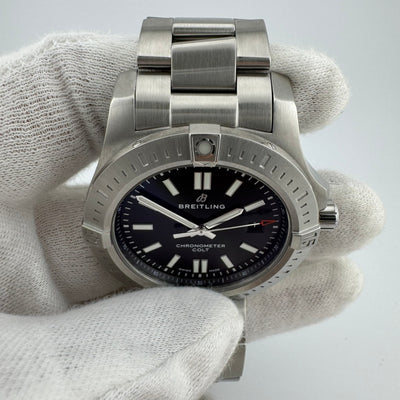 Breitling Colt Automatic 44 Chronometer REF. A17388 Men's Watch w/Box & Papers