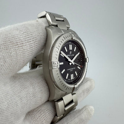 Breitling Colt Automatic 44 Chronometer REF. A17388 Men's Watch w/Box & Papers