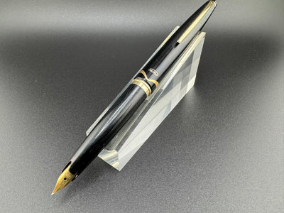 Sailor Black Resin Pocket Fountain Pen 18K No. 4 Medium Nib