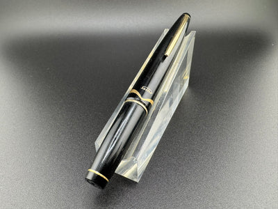 Sailor Black Resin Pocket Fountain Pen 18K No. 4 Medium Nib