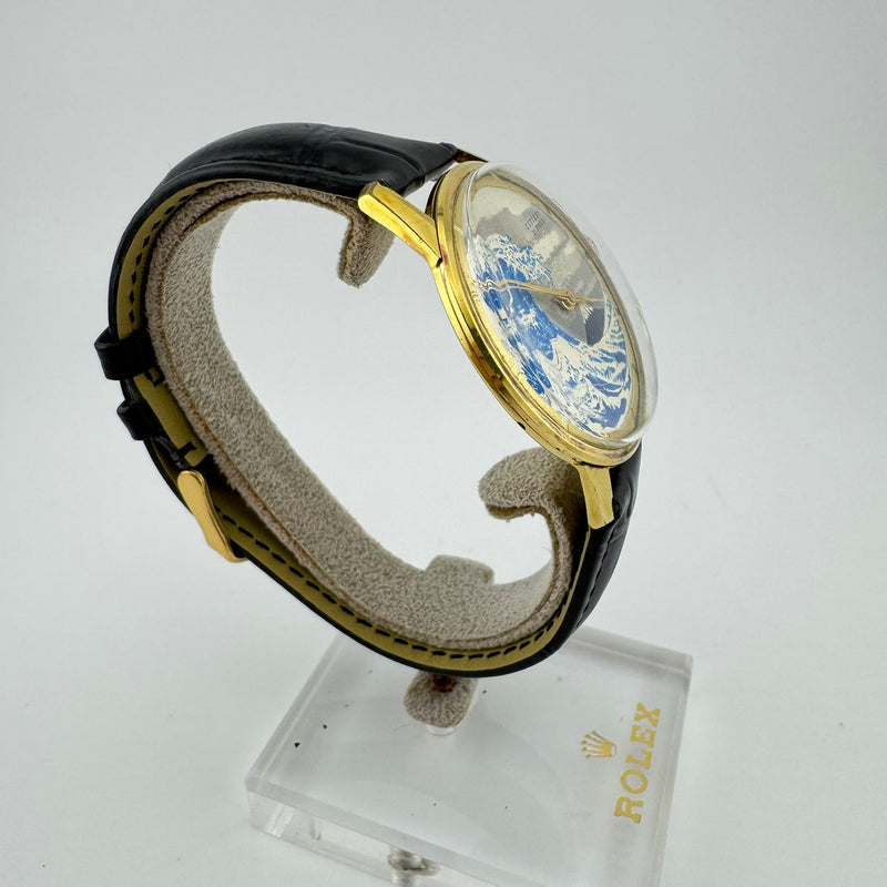 Citizen Ace Great Wave Ref. A515701 Gold Plated Mechanical Dress Watch