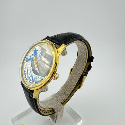 Citizen Ace Great Wave Ref. A515701 Gold Plated Mechanical Dress Watch