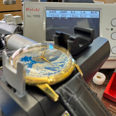 Citizen Ace Great Wave Ref. A515701 Gold Plated Mechanical Dress Watch